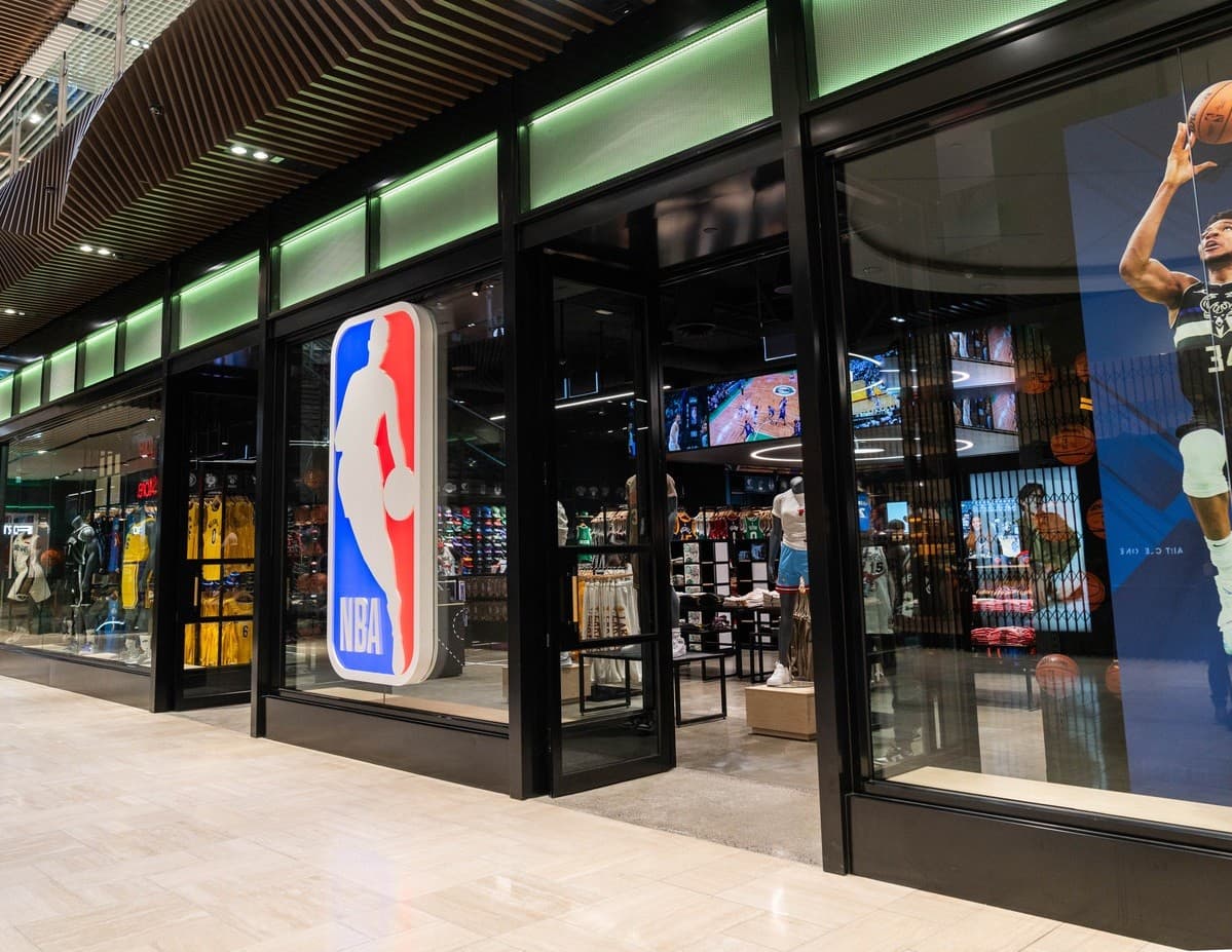 Emporium - NBA Store front entrance